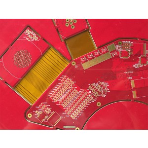 12 layer rigid flex PCB Rogers & Dupont Material