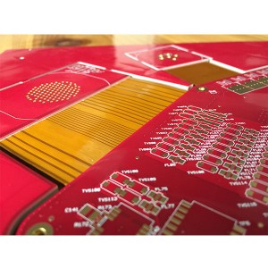 12 layer rigid flex PCB Rogers & Dupont Material