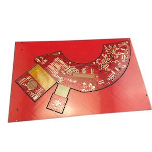 12 layer rigid flex PCB Rogers & Dupont Material