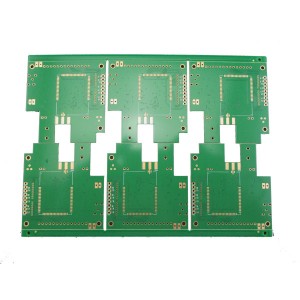 4 layer circuit board via plugged with solder mask